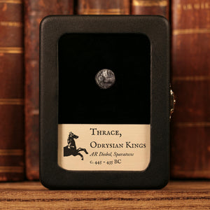 Thrace, King Sparatocos, AR Diobol, Horse & Eagle (Rare Type) - c. 445 to 435 BCE - Ancient Greece