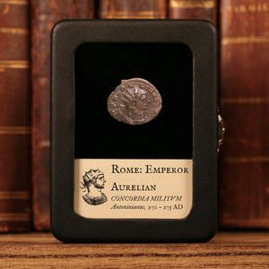 Rome, Emperor Aurelian, AR Antonininaus, Concordia (Goddess of Agreement) - 270 to 275 CE - Roman Empire