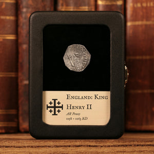 England, King Henry II, AR 1 Penny (Rare) - 1158 to 1163 CE - England (United Kingdom)