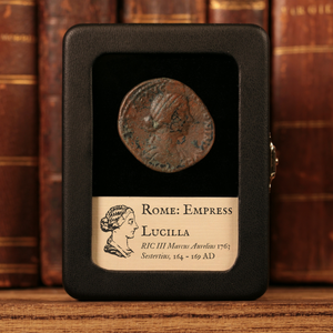 Rome, Empress Lucilla, Sestertius, Venus (Goddess of Love & Beauty) - 164 to 169 CE - Roman Empire