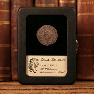 Rome, Emperor Gallienus, AR Antoninianus, Mars (God of War) - 260 to 268 CE - Roman Empire