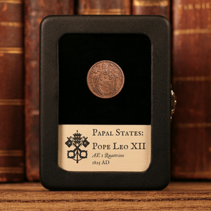 Papal States, Pope Pius VI, Copper Quattrino - 1783 to 1786  - Papal States, Italy