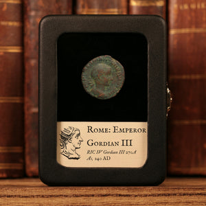 Rome, Emperor Gordian III, AE As, Liber (God of Wine) - 240 CE - Roman Empire