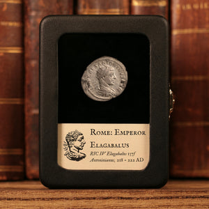 Rome, Emperor Elagabalus, AR Antoninianus, Salus (Goddess of Safety) - 218 to 222 CE - Roman Empire