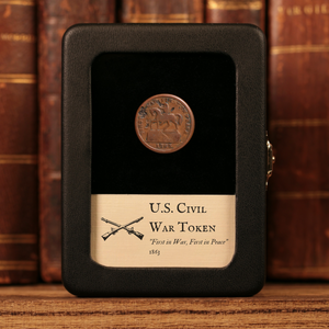 U.S. Civil War Token, "First in War, First in Peace" - 1863 - United States of America