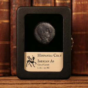 Iberia, Hispania, City of Castulo, AE As, Sphinx Reverse - c. 180 to 150 BCE - Ancient Spain