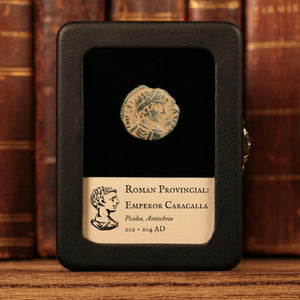 Pisidia, Antiocheia, Emperor Caracalla, AE Unit, Pax (Goddess of Peace) - 202 to 204 CE - Roman Provinces