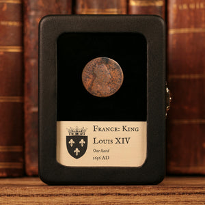 France, King Louis XIV, 1 Liard - 1656 CE - France