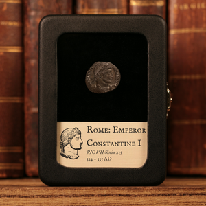 Rome, Emperor Constantine I, AE3, Two Soldiers Reverse - 334 to 335 CE - Roman Empire