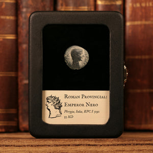 Phrygia, Iulia, Emperor Nero, AE Unit, Mên (Lunar God) - 55 CE - Roman Provinces
