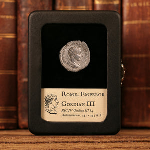 Rome, Emperor Gordian III, AR Antoninianus, Jupiter (God of Sky & Thunder) - 241 to 243 CE - Roman Empire