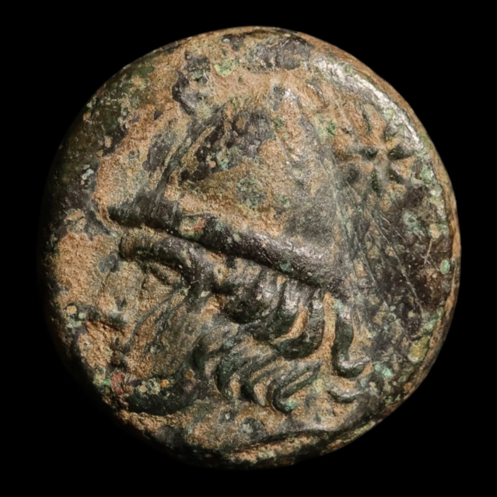 Troas, City of Birytis, AE Unit, Kabiros & Club - c. 400 to 300 BCE - Greek World