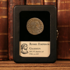 Rome, Emperor Galerius, AE Unit, Moneta (Goddess of Money) - 301 CE - Roman Empire