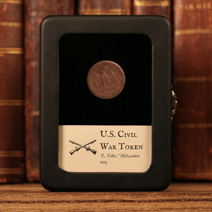 U.S. Civil War Token, Store Card, "L. Teller," Milwaukee - 1863 - United States of America