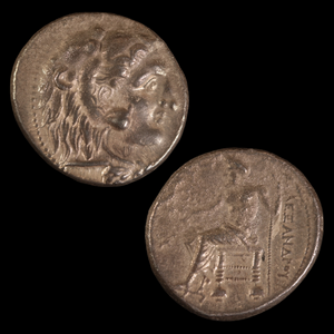 Alexander the Great, Silver Tetradrachm (16.6g, 26mm) - c. 336 to 167 BCE - Macedon/Greece - 9/13/23 Auction