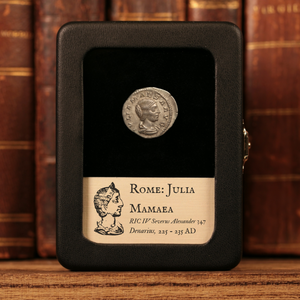Rome, Julia Mamaea, AR Denarius, Pudicitia (Goddess of Chastity) - 225 to 235 CE - Roman Empire