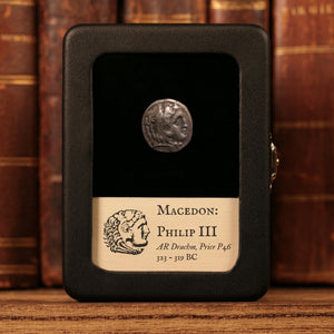 Kingdom of Macedon, Philip III (Successor to Alexander the Great), AR Drachm - 323 to 319 BCE - Greek World