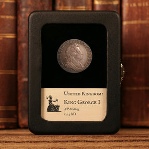 United Kingdom, King George I, AR 1 Shilling - 1723 CE - United Kingdom
