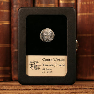 Thrace, Greek Colony of Istros, AR Drachm - 400 to 350 BCE - Greek World