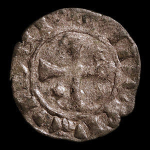 Kingdom of Cyprus, Lusignan Kings, BI Denier - c. 1250 to 1400 CE - Crusader States