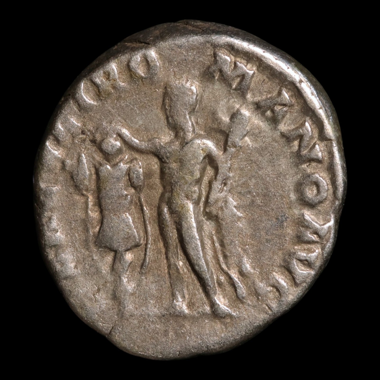 Rome, Emperor Commodus, AR Denarius, Hercules (Greek Hero) - 191 to 192 CE - Roman Empire