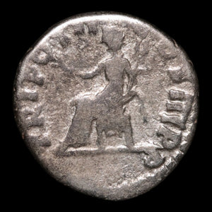 Rome, Emperor Vespasian, AR Denarius, Pax (Goddess of Peace) - 71 CE - Roman Empire