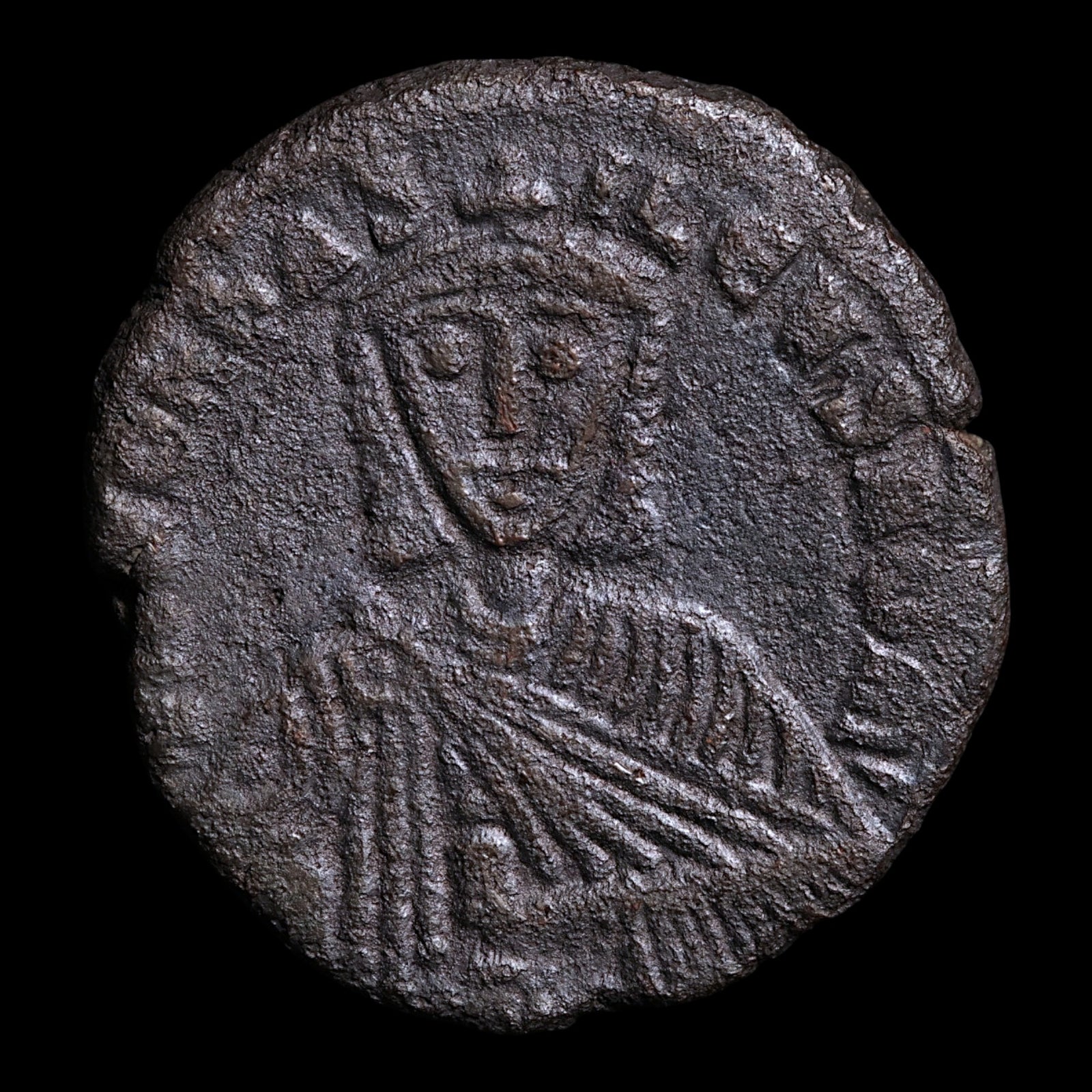 Byzantine Empire, Emperor Leo VI, AE Follis - 886 to 912 CE - Byzantine Empire