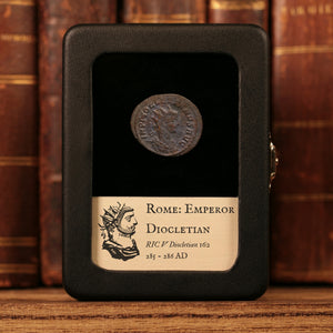 Rome, Emperor Diocletian, BI Antoninianus, Jupiter (God of Sky & Thunder) - 285 to 286 CE - Roman Empire