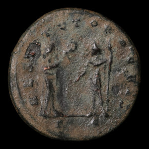 Rome, Emperor Aurelian, AR Antoninianus, Goddess of Victory - 270 to 275 CE - Roman Empire