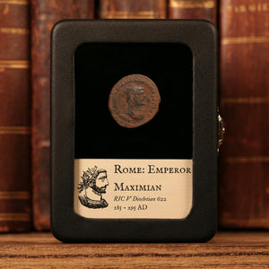 Rome, Emperor Maximian, BI Antoninianus, Hercules (Greek Hero) - 285 to 295 CE - Roman Empire