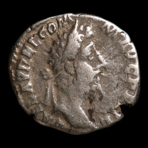 Rome, Emperor Commodus, AR Denarius, Serapis (Sun God) - 191 to 192 CE - Roman Empire