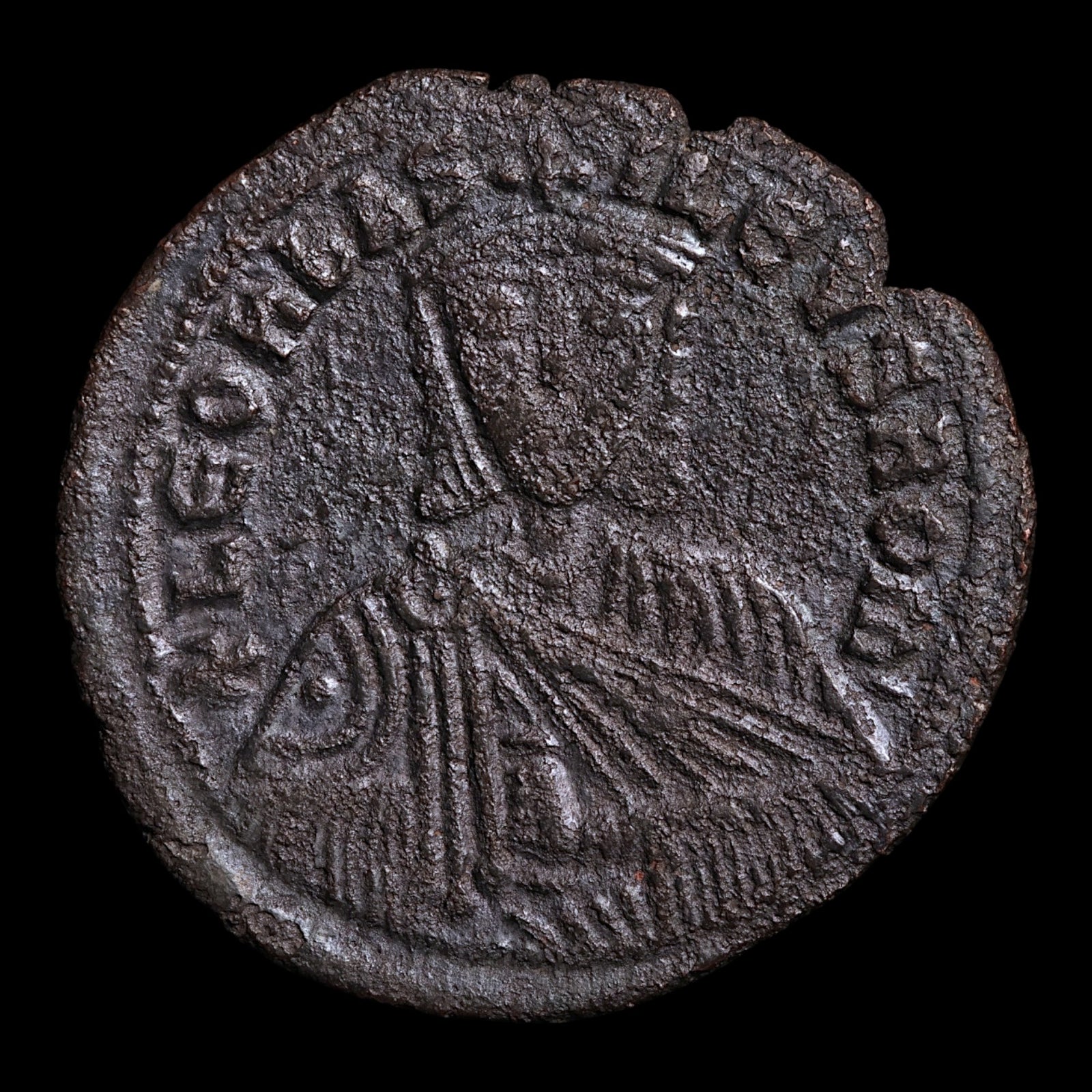 Byzantine Empire, Emperor Leo VI, AE Follis - 886 to 912 CE - Byzantine Empire