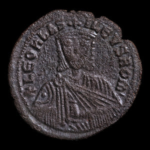 Byzantine Empire, Emperor Leo VI, AE Follis - 886 to 912 CE - Byzantine Empire