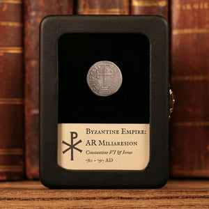 Byzantine Empire, Constantine VI & Irene, AR Miliaresion - 780 to 797 CE - Byzantine Empire