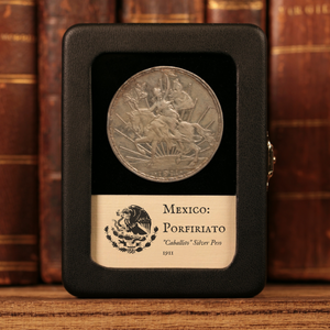 Mexico, "Caballito" 1 Silver Peso, Liberty on Horseback - 1911 - Mexico (Porfiriato Period)