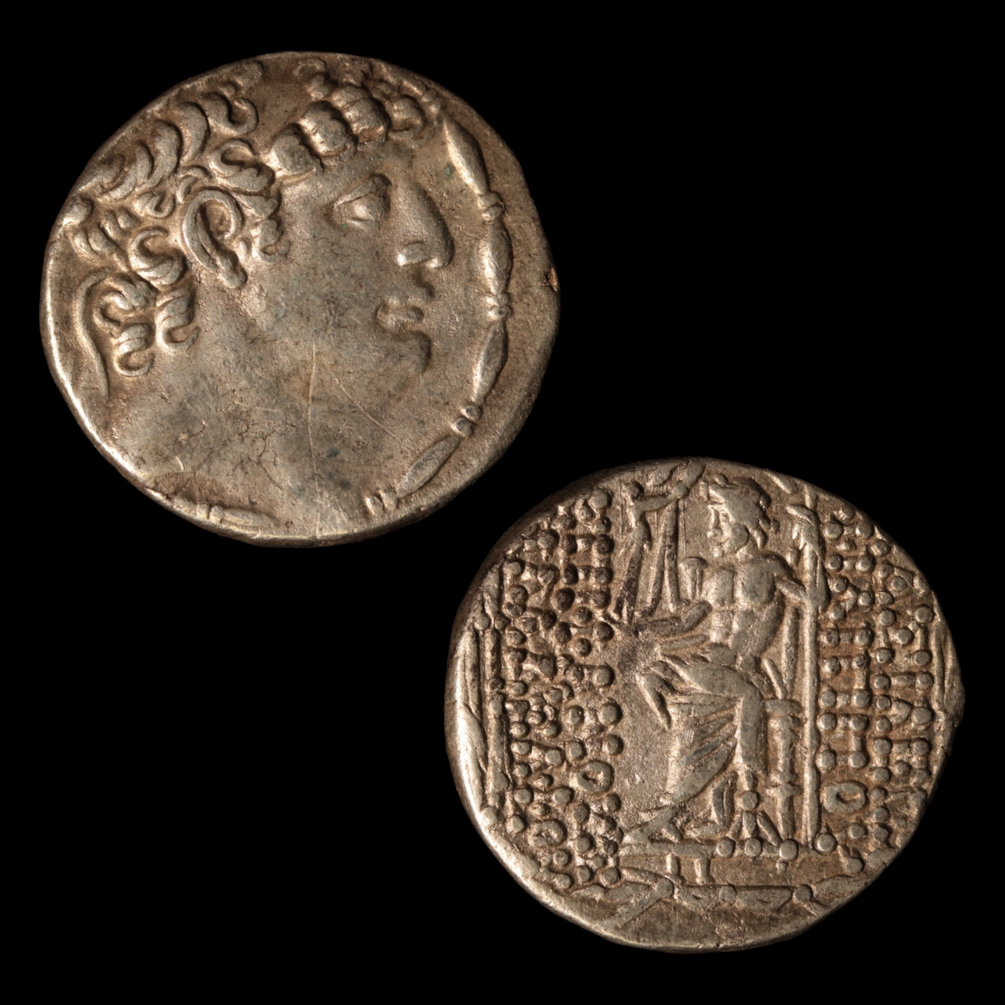 Seleucid Kingdom, Philip I Philadelphus Silver Tetradrachm (#4) - 95 to 75 BCE - Greek Middle East - 8/2/23 Auction