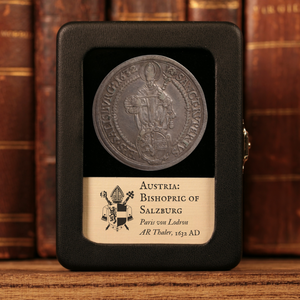 Austria, Bishopric of Salzburg, Paris von Lodron, AR Thaler - 1632 CE - Austrian States