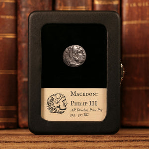 Kingdom of Macedon, Philip III (Successor to Alexander the Great), AR Drachm - 323 to 317 BCE - Greek World