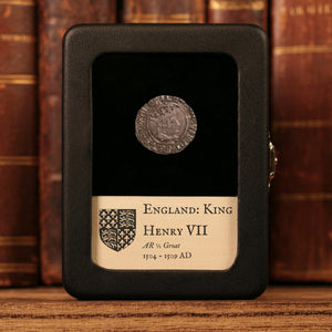 England, Tudors, King Henry VII, AR ½ Groat - 1504 to 1509 CE - England (United Kingdom)