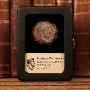 Egypt, Alexandria, Emperor Lucius Verus, AE Unit - 167 to 168 CE - Roman Provinces