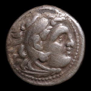 Kingdom of Macedon, Alexander the Great, AR Drachm (Lifetime Issue) - 325 to 323 BCE - Greek World