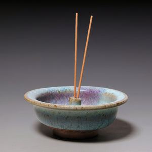 Yuan Dynasty, Jun Glazed Blue & Purple Incense Burner