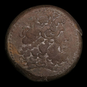 Ptolemaic Kingdom of Egypt, Ptolemy IV Philopator, AE Drachm, Zeus Ammon & Eagle - 222 to 204 BCE - Ancient Egypt