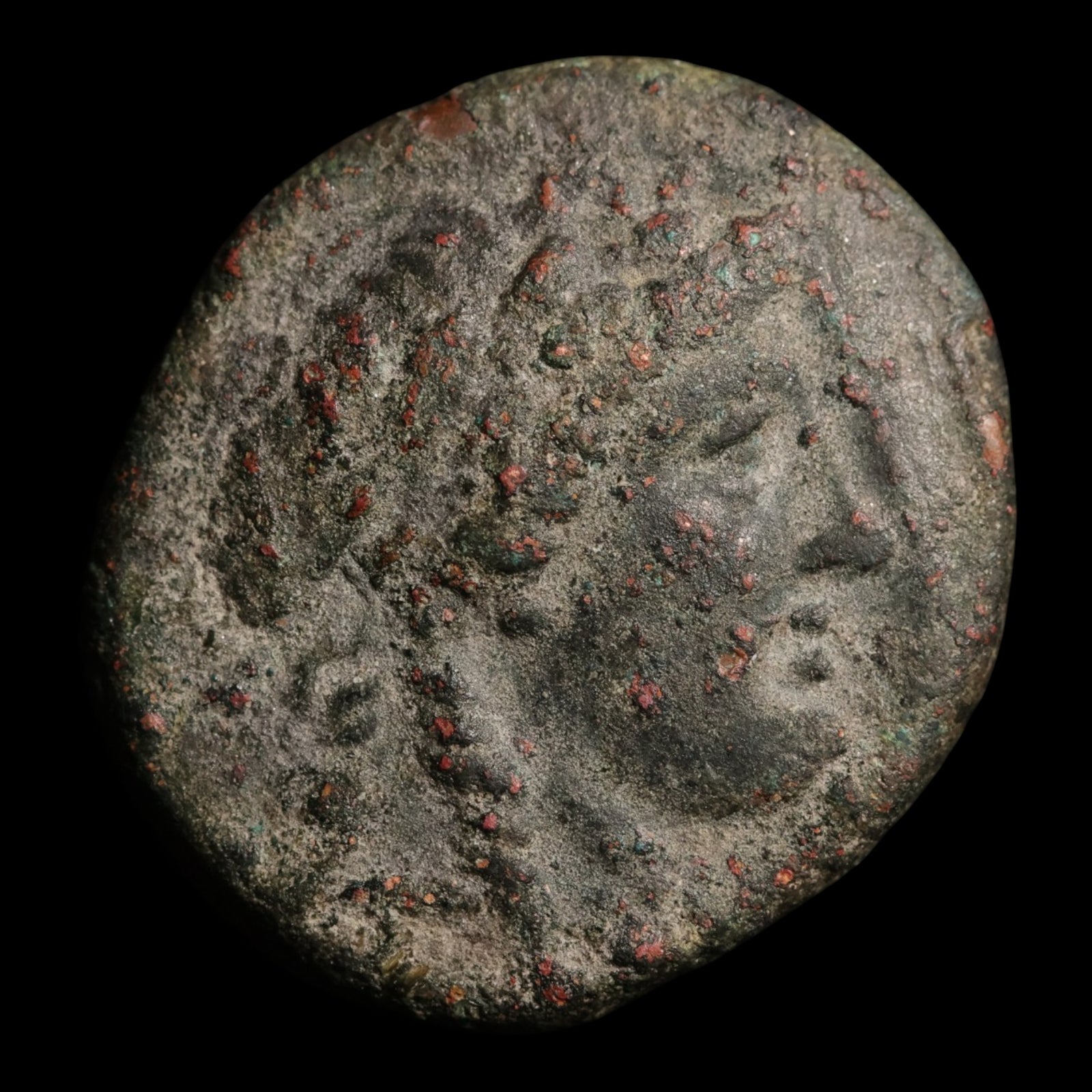 Seleucid Empire, Achaeus, AE Unit, Apollo (Major Greek God) - 220 to 214 BCE - Seleucid Empire
