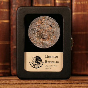 Mexico, Heavily Chop Marked Silver 8 Reales, "Piece of Eight" - 1857 CE - Mexico