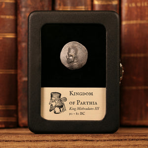Parthian Empire, King Mithradates III, AR Drachm - 90 to 80 BCE - Ancient Persia