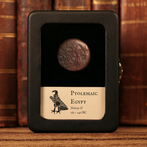 Ptolemaic Egypt, King Ptolemy II, AE26, Zeus & Eagle - 285 to 246 BCE - Ancient Egypt