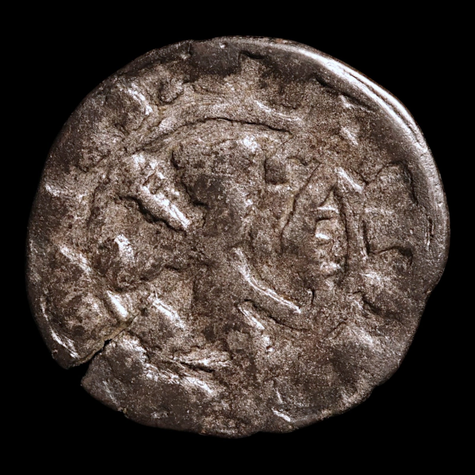 Kingdom of Cyprus, King Janus, BI Denier - 1398 to 1432 CE - Crusader States