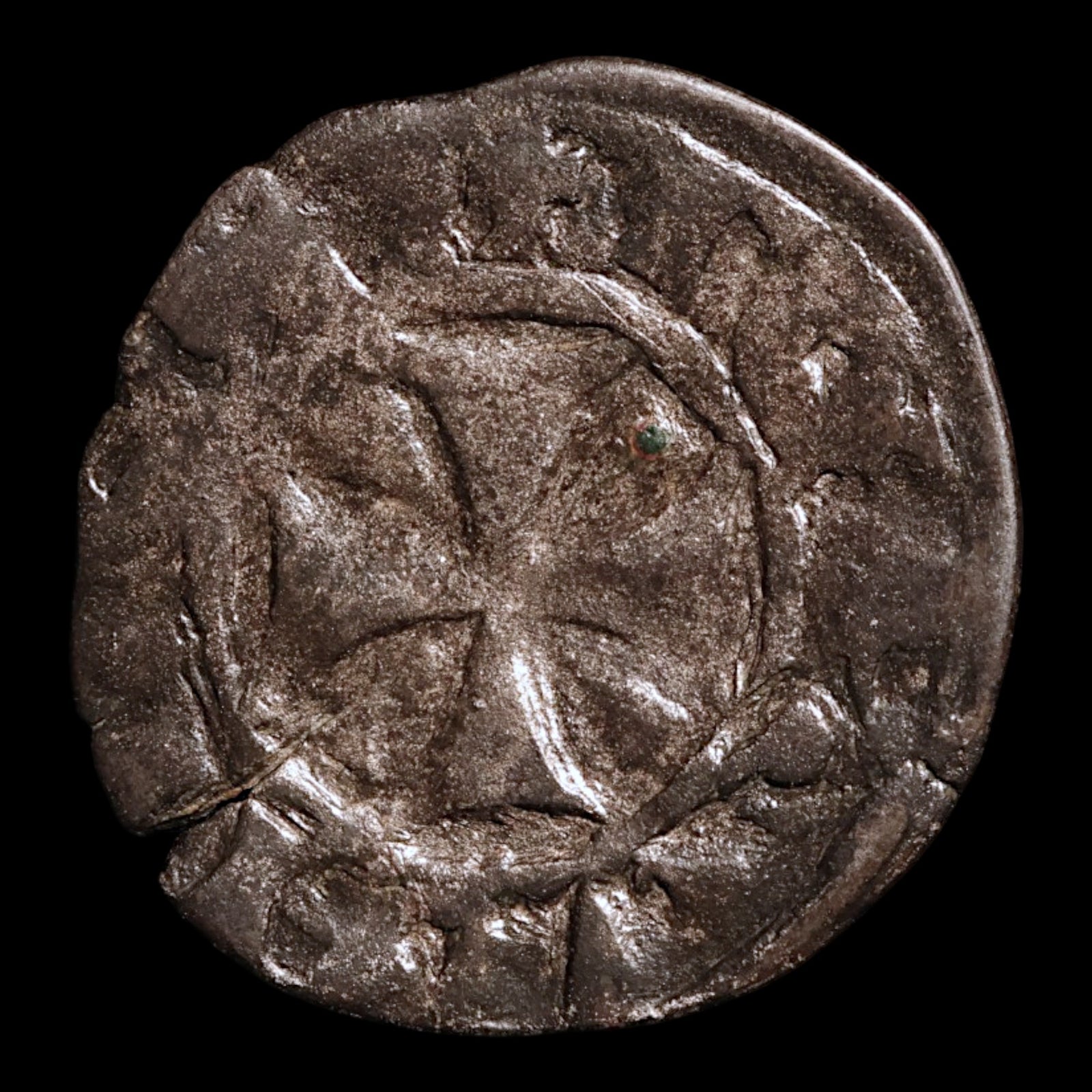 Kingdom of Cyprus, King Janus, BI Denier - 1398 to 1432 CE - Crusader States