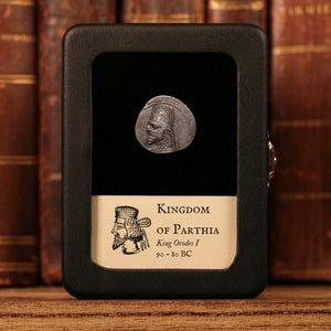 Parthian Empire, King Orodes I, AR Drachm - 90 to 80 BCE - Ancient Persia